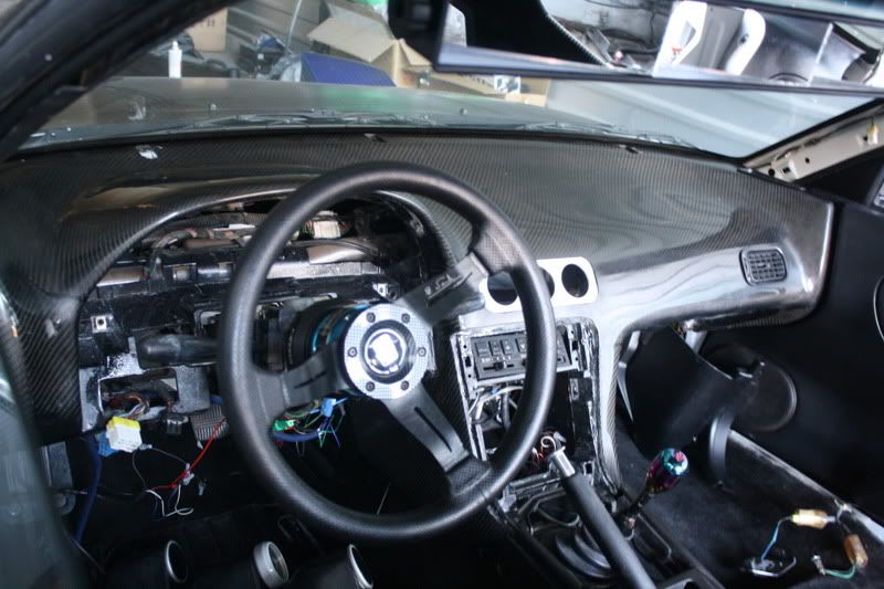 Nissan 240sx carbon fiber dash #8