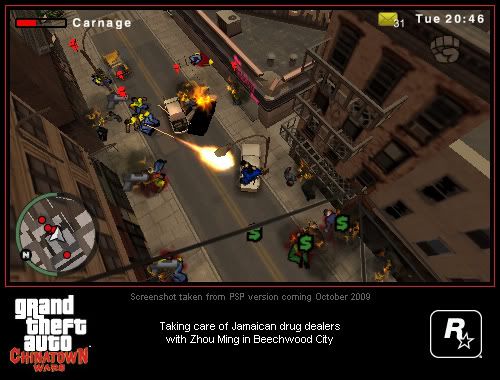 Grand Theft Auto: Chinatown Wars на PSP 137878