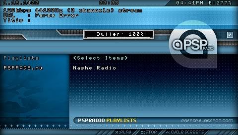 PSPRadio - интернет-радио на PSP 2480720810_cf8a7d40ef_o