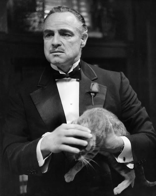 Marlon Brando in The Godfather