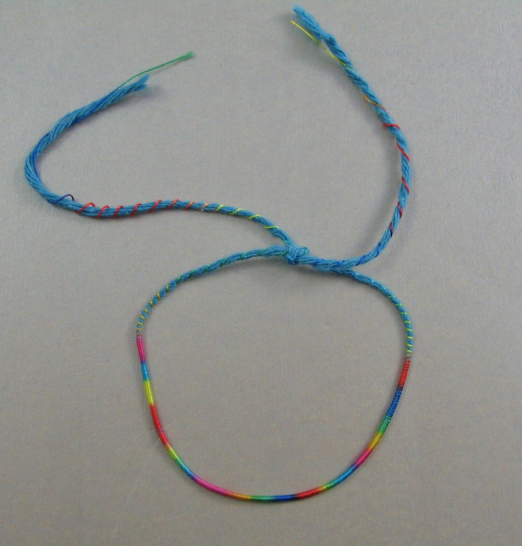 20 x Freundschaftsbänder / Bänder Dünn Mehrfarbig eBay