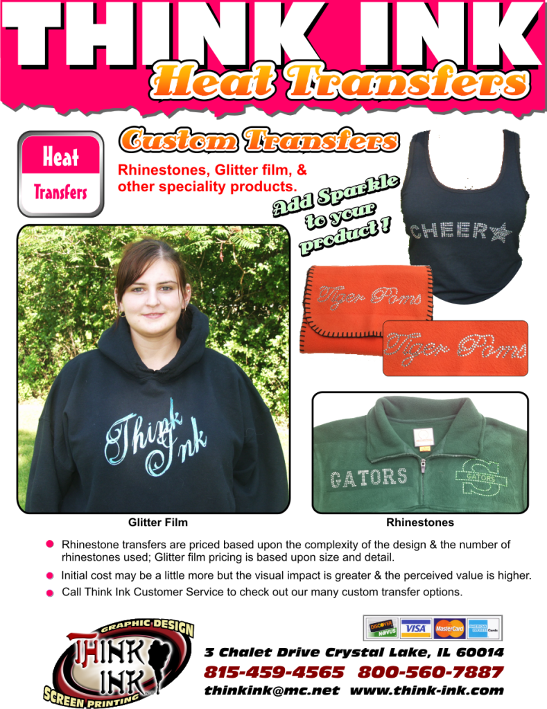 Heat Transfers - Rhinestones