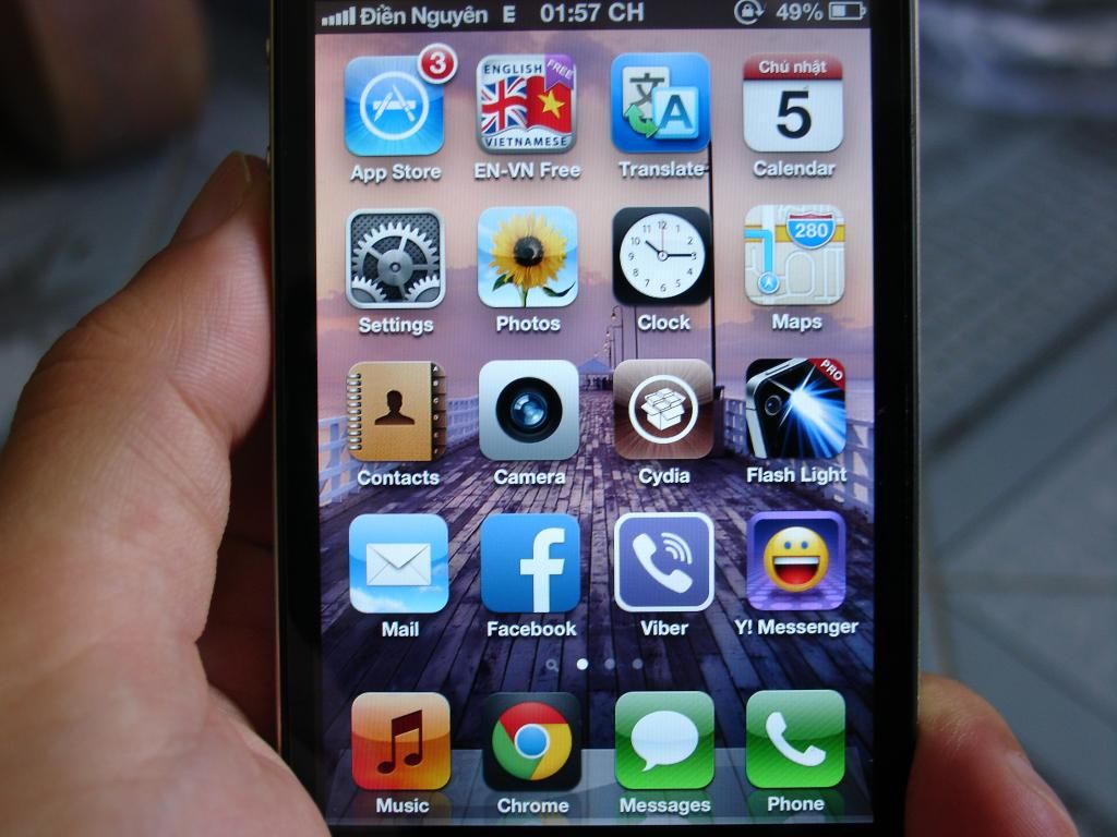 HCM - Bán Iphone 4 quốc tế 32Gb màu đen - 2