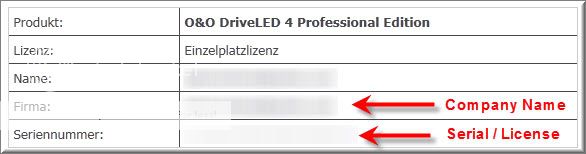 OO DriveLED 4 Registration eMail Get Free O&O DriveLED 4 Pro License Key (Save €49.90)