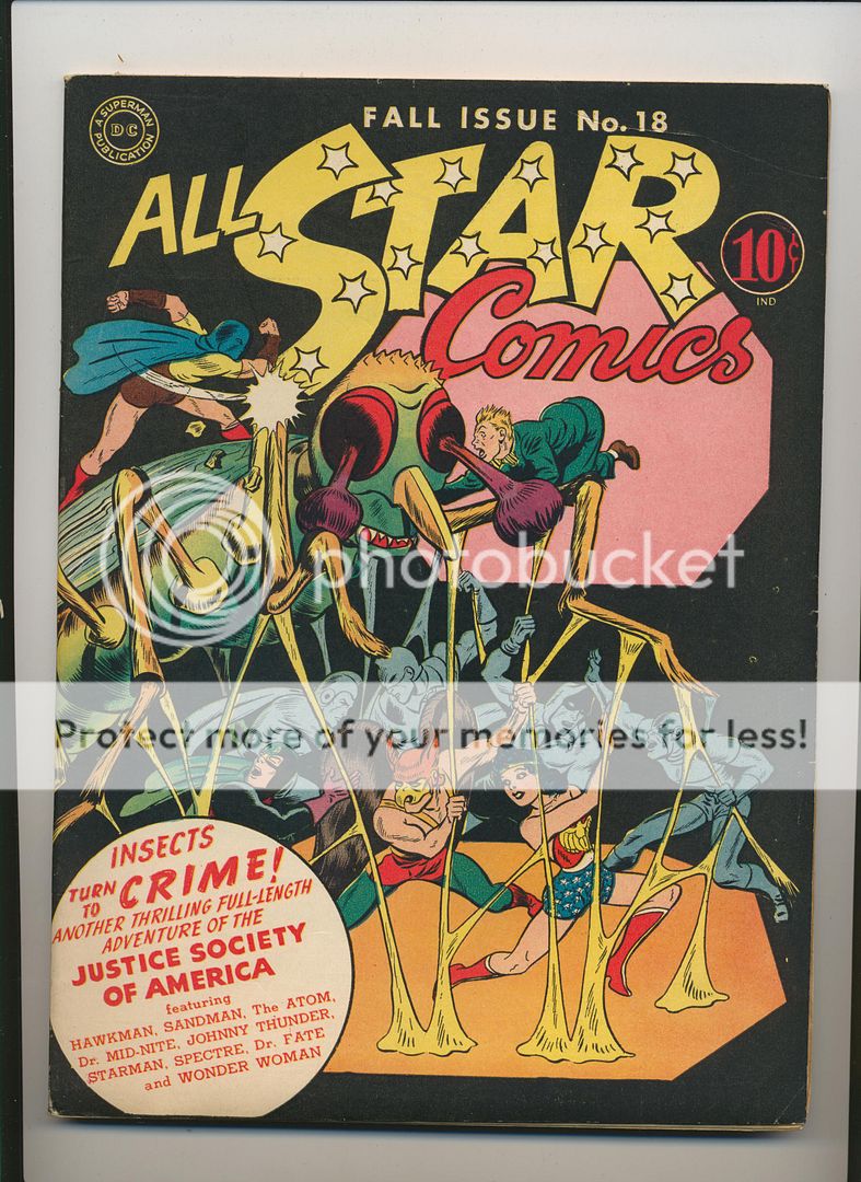 All Star Comics #18 (1943) Very Fine Justice Society  