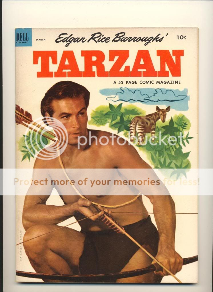 Tarzan 42 1953 Fine Minus Burroughs Lex Barker