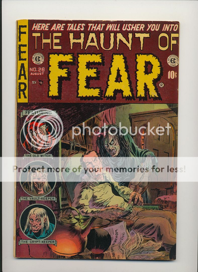 Haunt of Fear #26 (1954) Very Good / Fine EC Comics Ingels Ghastly 